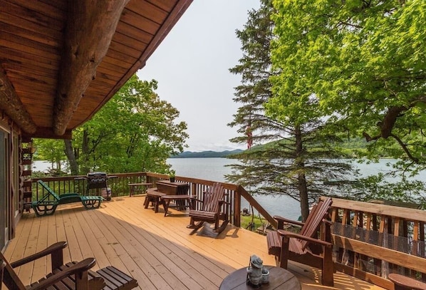 Front Deck off of Kitchen 