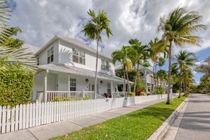 Lush tropical views all around