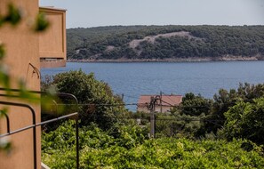 Blick von der Unterkunft