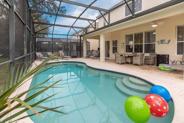 Pool and Patio Area