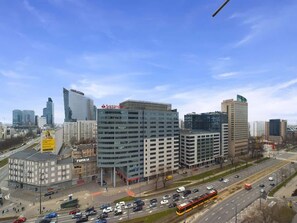 View from the studio over the city