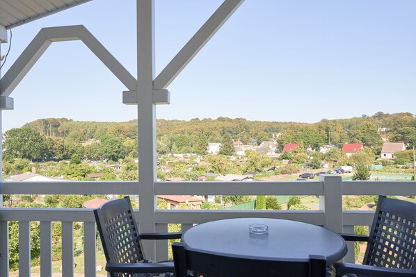Balkon mit Sitzecke