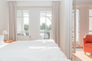 offen gestalteter Wohn-/Schlafbereich abteilbar