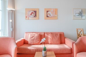 Schlafcouch im Wohnbereich