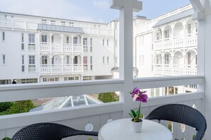 Balkon mit Sitzecke
