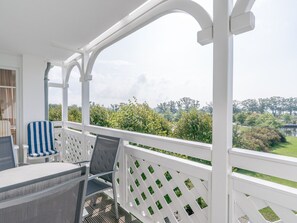 Balkon mit Ausblick zum Selliner See