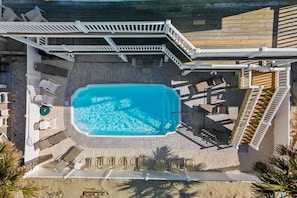 Overhead Pool Shot