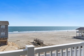 First floor deck