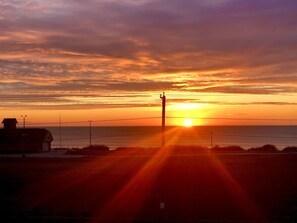 Morning sunrise ocean view 