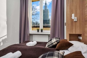 The bedrooms' elegant decor creates a serene and restful environment.