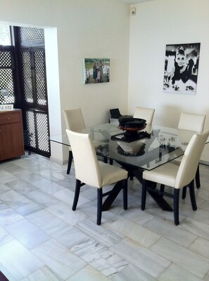 Inside dinning area