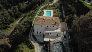 Bastide vue du ciel 