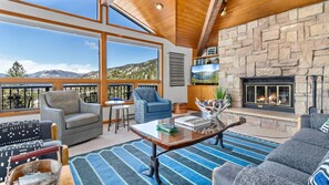 Furniture, Indoors, Living Room, Home Decor, Fireplace