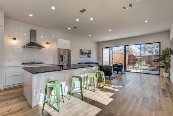 Open Concept Kitchen/Living Room