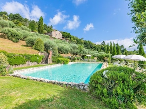 Wasser, Wolke, Pflanze, Himmel, Wasservorräte, Azurblau, Schwimmbad, Natürliche Landschaft, Baum, Freizeit