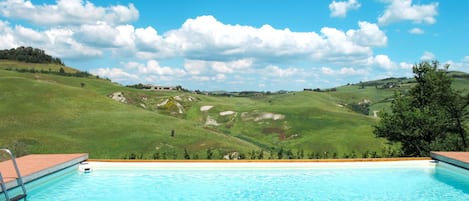 Wolk, Water, Lucht, Zwembad, Blauw, Azure, Rechthoek, Fabriek, Boom, Gras