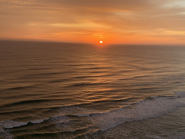 Sunrise views every morning.