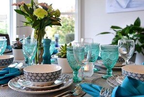 Everything you need is available in the kitchen