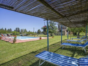 Swimming Pool, Resort, Shade, Outdoor Furniture, Leisure, Eco Hotel, Garden, Landscaping, Hacienda