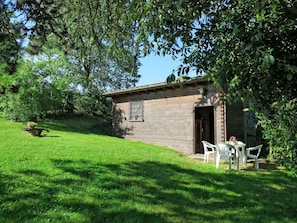 House, Property, Natural Landscape, Cottage, Grass, Building, Shed, Tree, Rural Area, Farmhouse