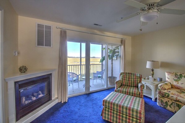 Stunning views from the living room.