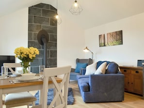 Delightful open plan living space | Fig Tree Cottage, Pancrasweek, near Bude