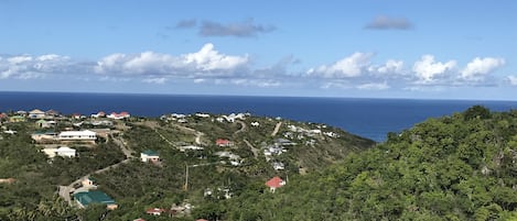 view from the bedroom terrace