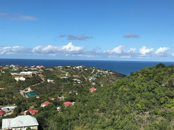 view from the bedroom terrace