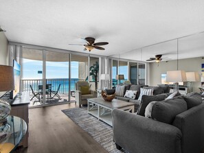 Living Room with Balcony