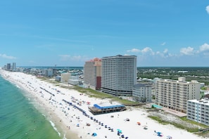 Beautiful beach for miles!
