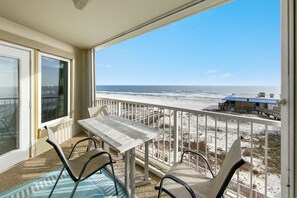 Private balcony