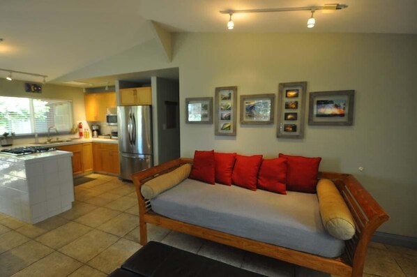 View of Living area.