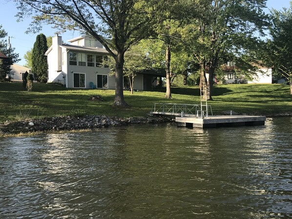 View from the water