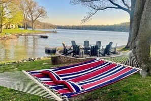 Curl up with your favorite book on our hammock