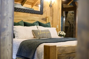 Beautiful Romantic King Bed