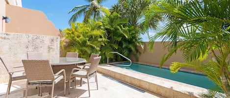 Welcome to your Island Delights Two-bedroom townhome at LeVent Beach Resort Aruba