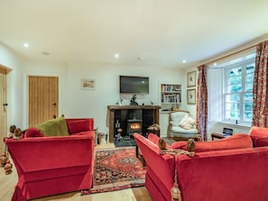 Living area | Barjols Cottage - Mill Hill and Barjols Holidays, Lamington, near Biggar