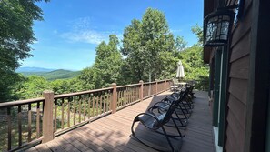 Wrap around deck