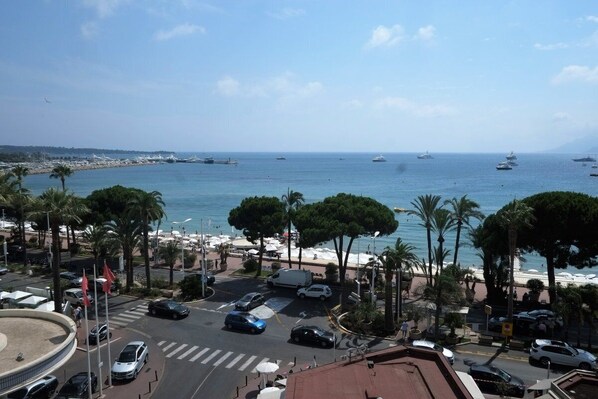 Vue sur la plage/l’océan