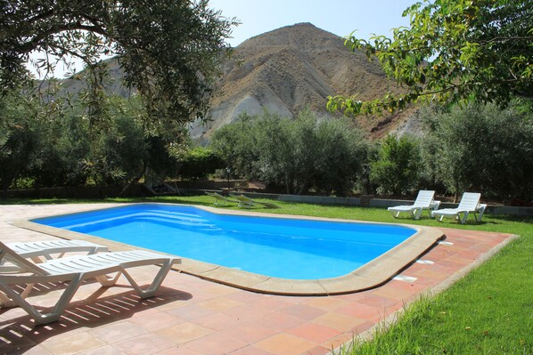 Alberca al aire libre