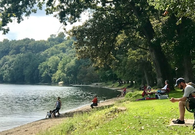 Riverfront Cottage located in historic park