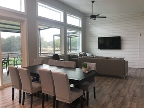Open Dining and Living