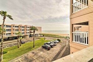 Exterior | Designated Parking Spaces (2 Vehicles, Add'l Fee) | Beach Views