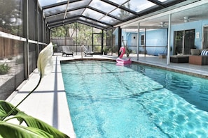 Make a splash and enjoy in our huge pool only in Bradenton, FL, USA