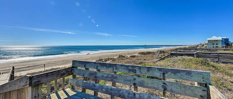 Emerald Isle Vacation Rental | 1BR | 1BA | 800 Sq Ft | Stairs Required