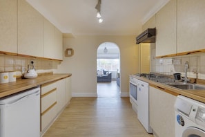 Our spacious fully equipped kitchen