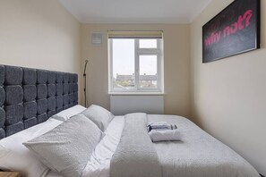Comfortable pillows for a good night's rest & natural morning light