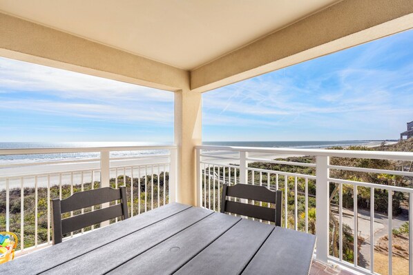 Oceanfront Balcony