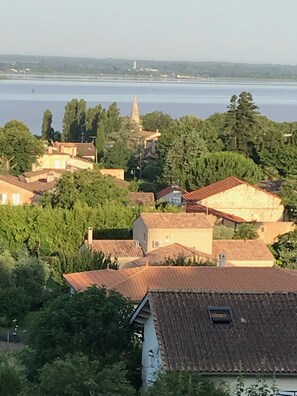 View from house of the village of Plassac