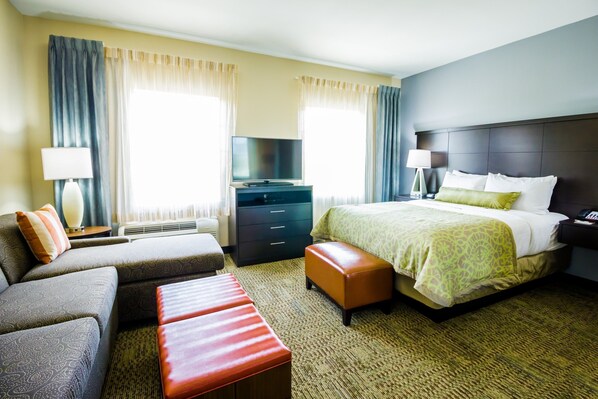 You will love the open living area.